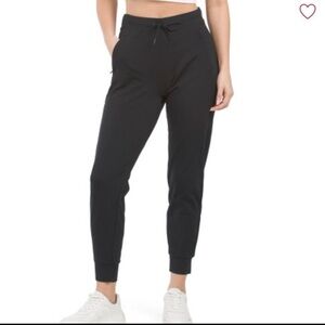 Yogalicious Lux Avenue Side Zip Pocket Joggers Leggings Large